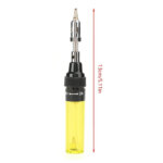 size of gas soldering iron yellow