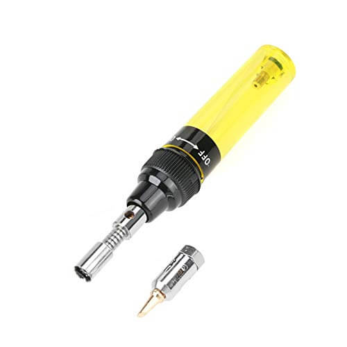 Soldering iron Disassembly yellow