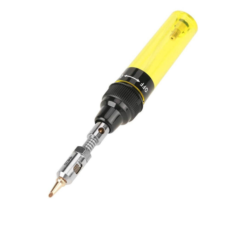 portable soldering iron yellow