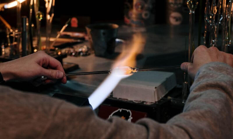 high-Temperature flame torch